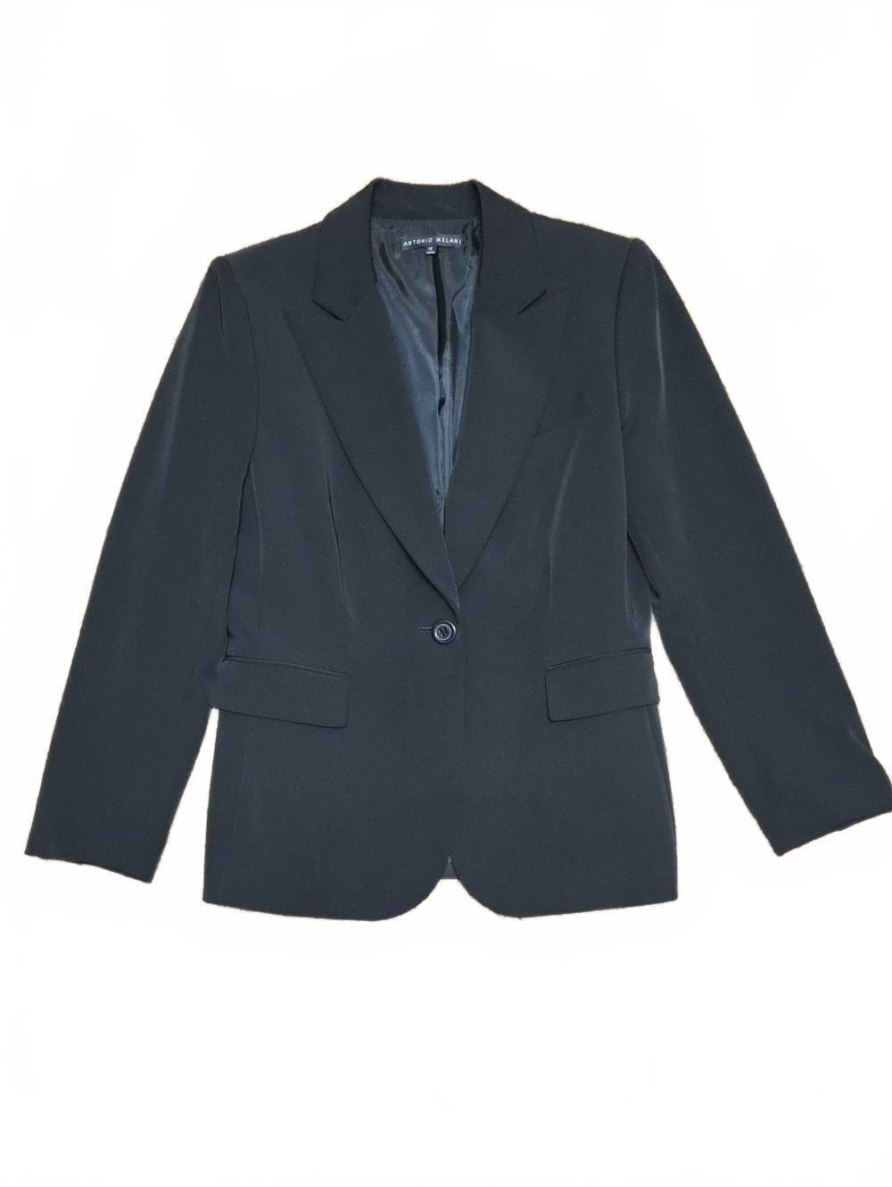 Antonio Melani | Black Single-Button Women's Blazer | 12